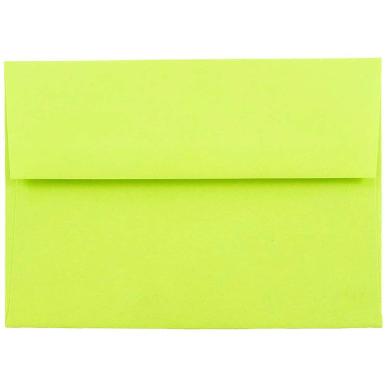 JAM Paper A6 Colored Invitation Envelopes, 50ct.